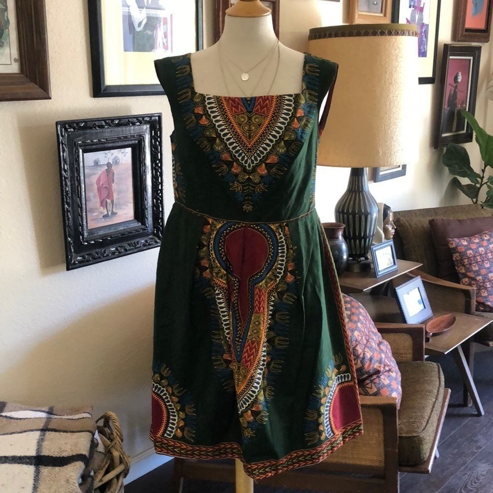 African Print Dress